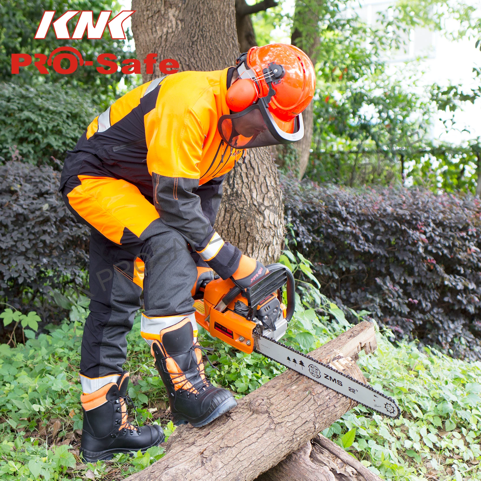 CE EN381 EN ISO 11393 Chainsaw protective Protection Anti Cut Gloves Saw Proof Chainsaw Gloves For Stihl Chainsaw