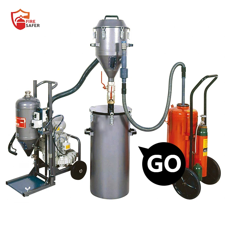 Automatic two head dcp dry powder filling machine
