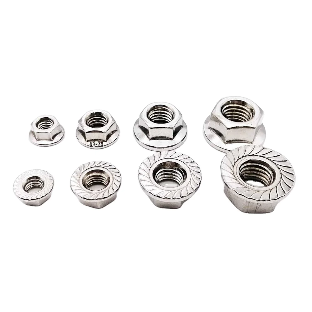 Factory direct fasteners price M3 M4 M5 M6 M8 M10 M12 stainless steel DIN934 hex nut