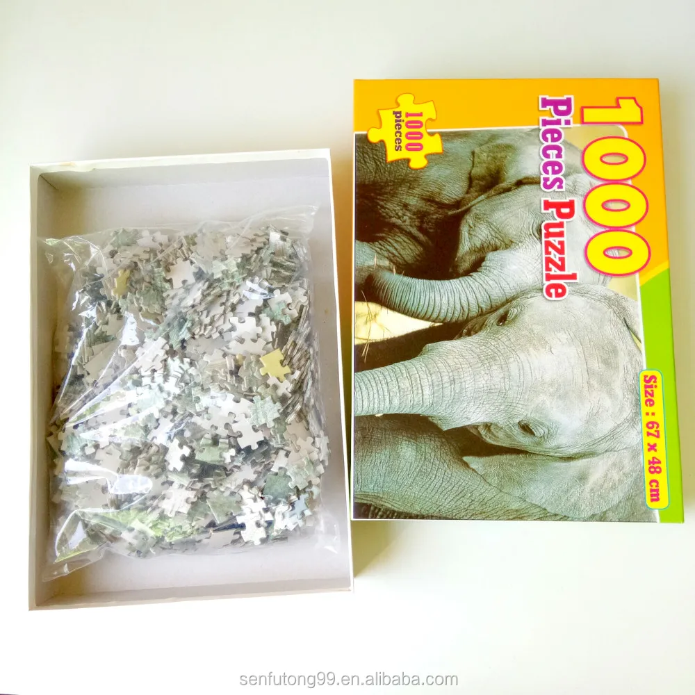 Custom Sublimation Brain Teaser Jigsaw Personalized Puzzle 1000 Piece