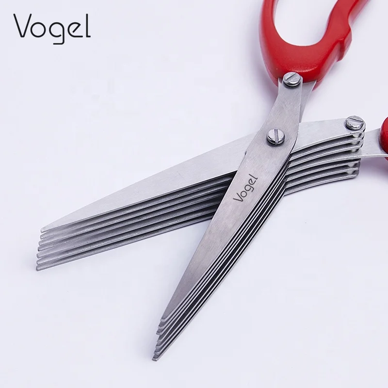 High Quality  Scallion Scissors Stainless Steel vegetable Kitchen  Scissors