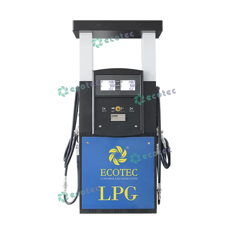 Ecotec Gas Service Equipment Fuel Dispenser Portable LPG Dispenser and scale