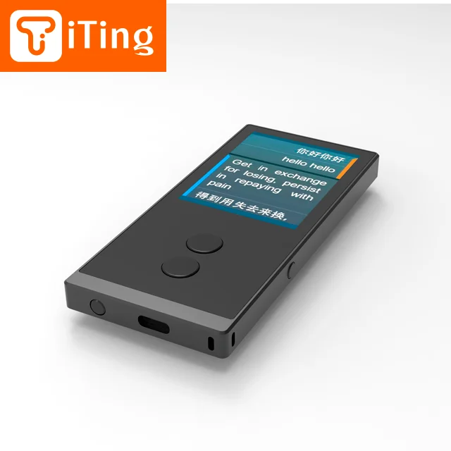 
Intelligence Translator support 30 languages can communicate with Foreigner freely also can foreign language learning 