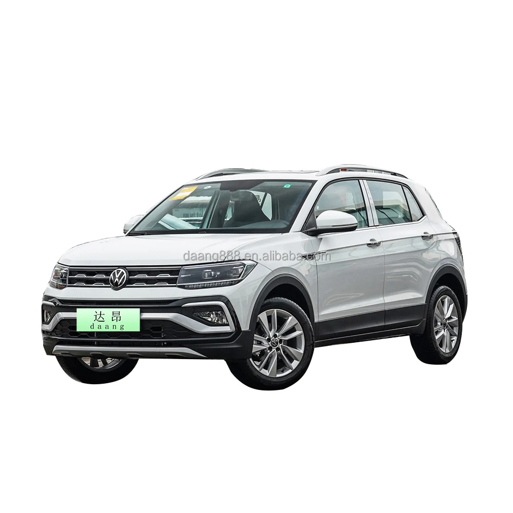 2024 Wholesale VW T-cross vehicle turbo-charge 5-Seat Left Steering Leather Seats and Gas/Petrol Fuel Volkswagen Automobile Cars