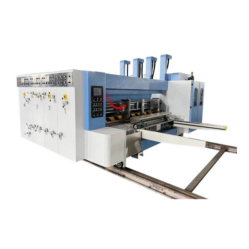 4 Colour Printer Slotter Die Cutting Machine Carton Printing Slotting Die-cutting Machinery For Boxes
