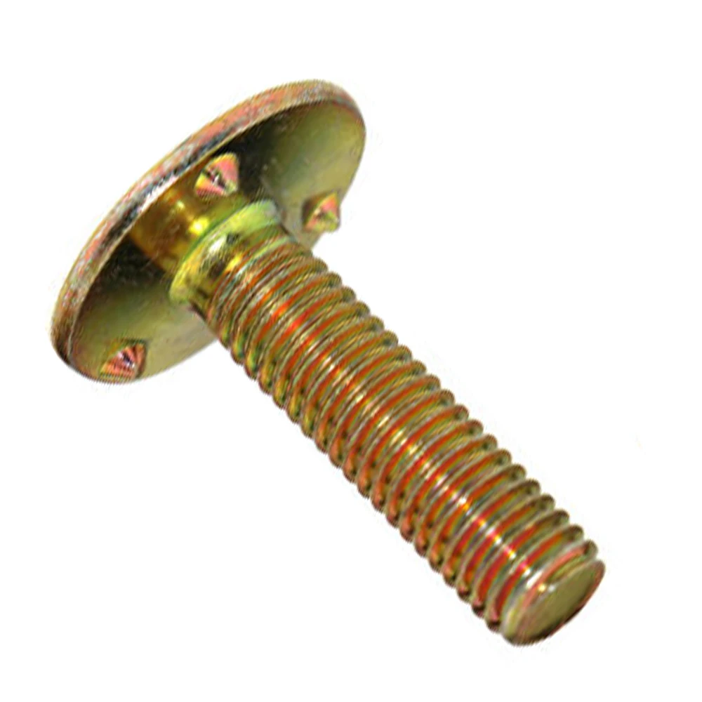 Bucket Belt Elevator Bolt M6 Customized Carbon Steel Stainless Steel 304 316 Flat Head Fanged Elevator Bolt