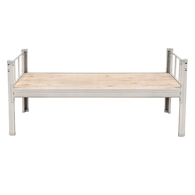 JZD triple bunk bed three layers hostel hotel metal bunk bed for adult commercial furniture