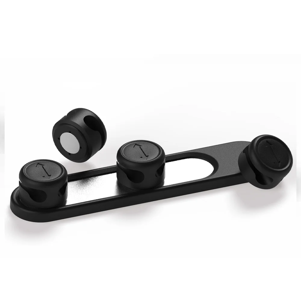 Tpe Plastic Flex Cable Guide Holder Phone Cable Holder Table Organizer Cable Management