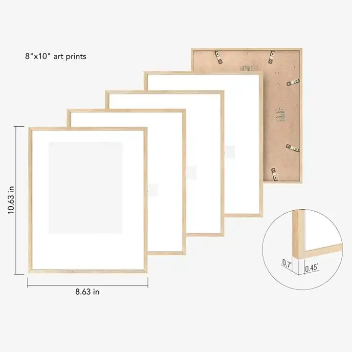 High Quality Wholesale Wooden Picture Frames For Home Decor Black Wood Picture Frames Wholesale Wood Frame Photo