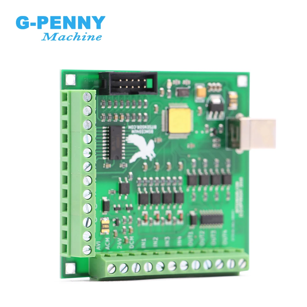NEW ! 4 Axis USB Motion Controller Interface Board MACH 3 system PWM control 100KHz , support Win XP, Win 7, Win 8
