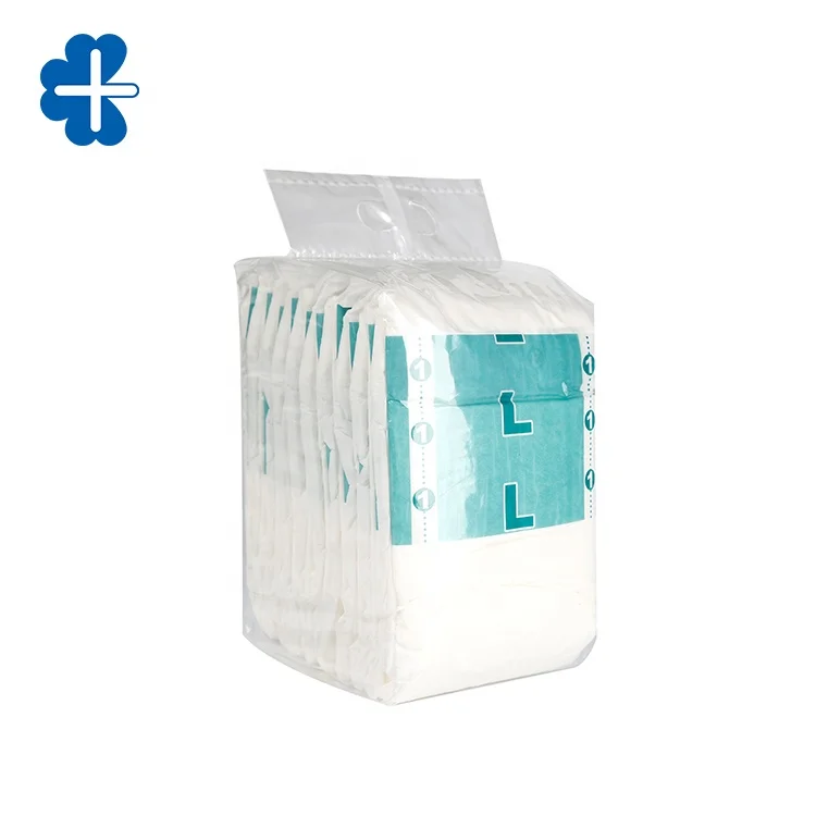 Super Absorbent Polymer Incontinence Adults Diapers with PP tape for disposable