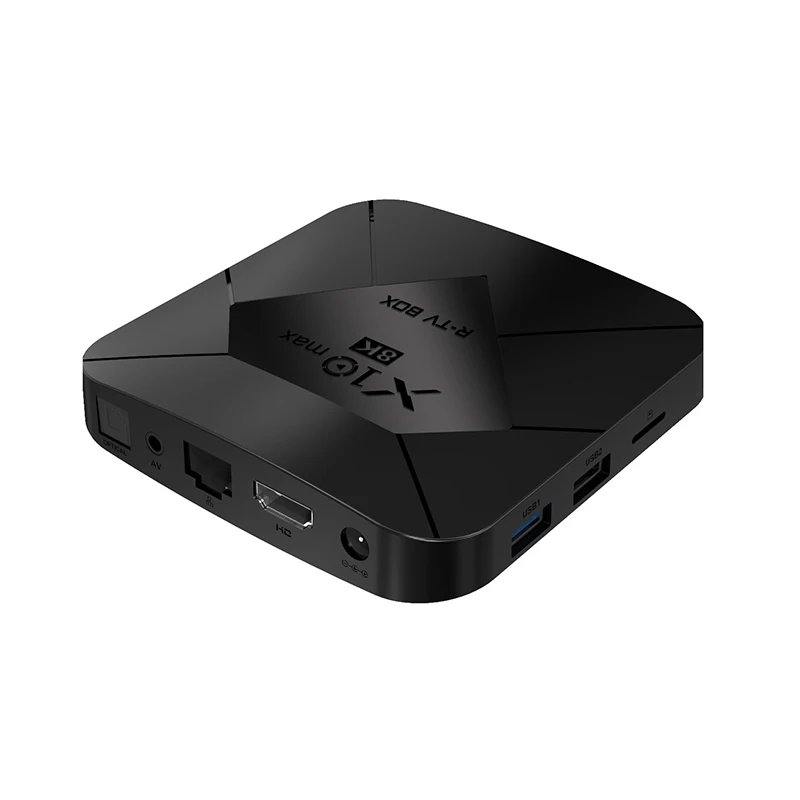 R-TV BOX X10 MAX Smart TV Box wifi 8k Ultra Clear HD2.0 android smart tv box