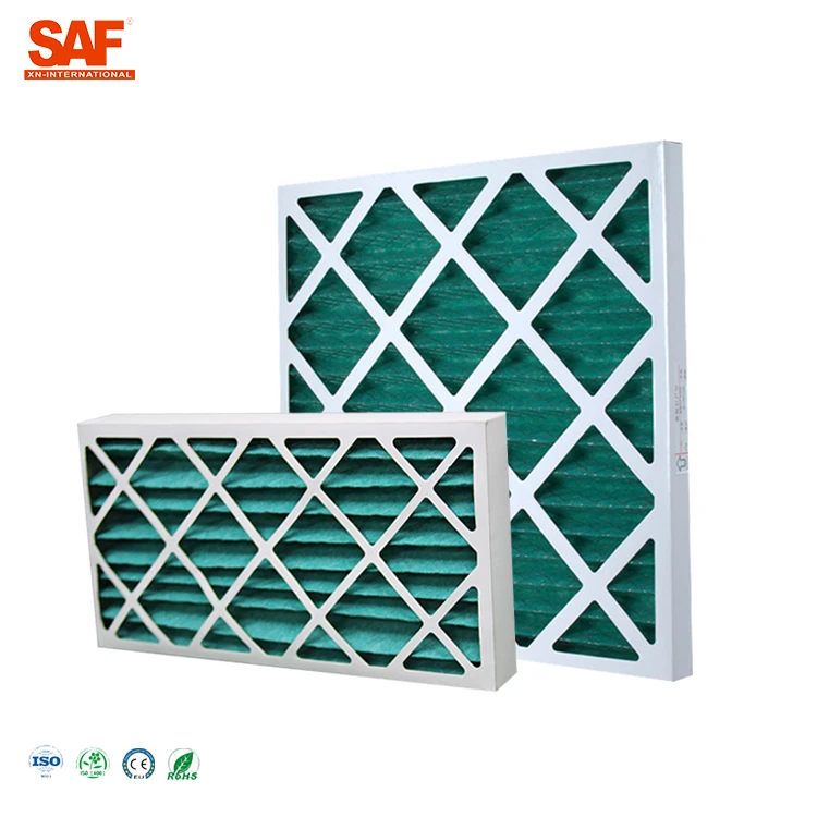 Paper/ Cardboard Frame Panel Air Filter G4 /Merv8 Merv 11 Merv 13 Pleated HVAC AC Furnace Pre Air Filter