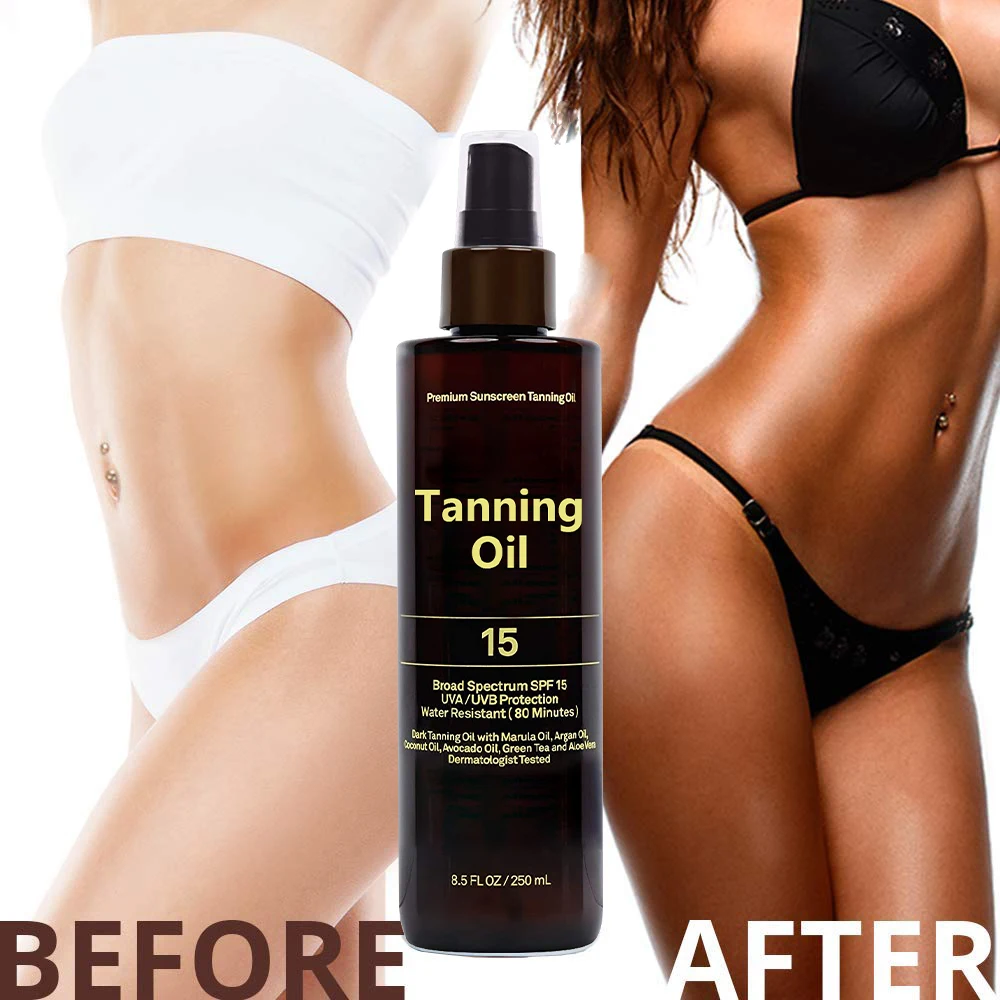 Dark Tanning Lotion  For Outdoor & Indoor Uv Skin Tanning Private Label Private Label Self Tanning Lotion