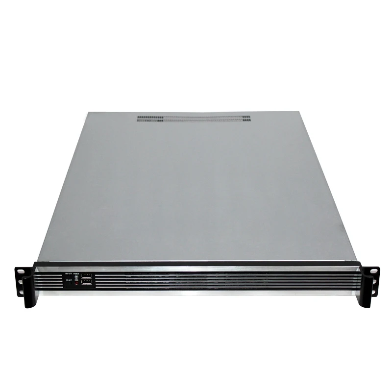 Алюминий rackmount случае 1u сервер чехол для 12*13 плата 19 дюймов сервер стойки