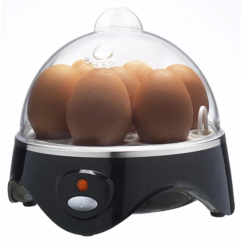 2024 Factory 7 slots 360W fast cooking poached egg maker simple stainless steel egg cooker