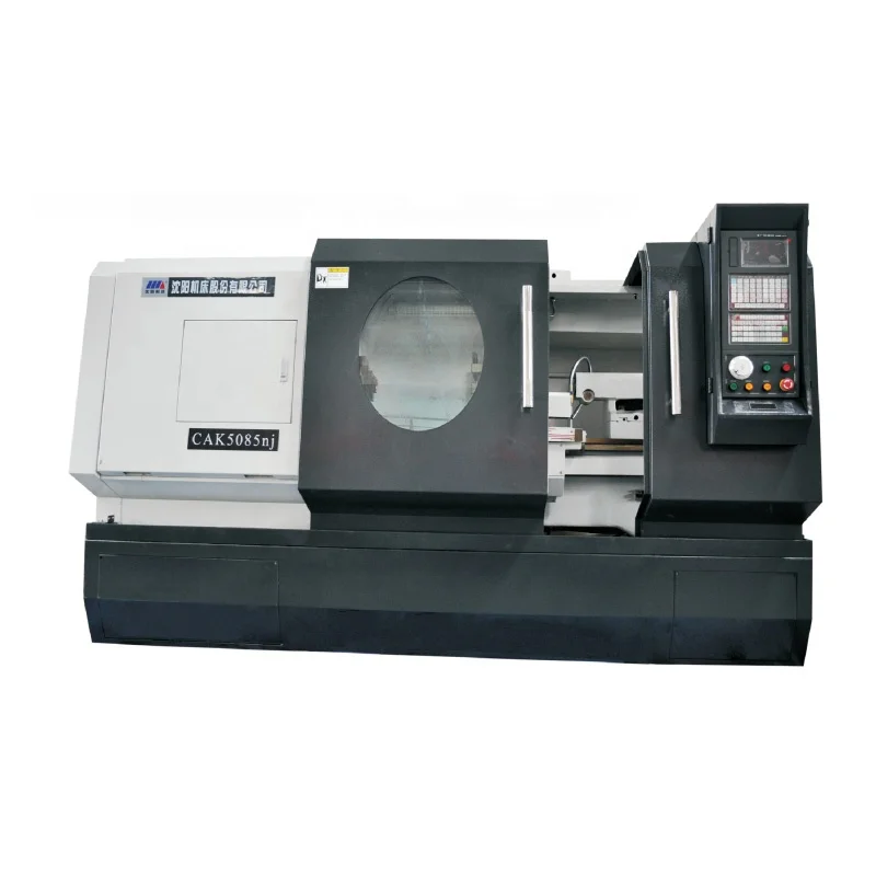 CAK5085 Manual 3 Step Headstock High-quality High Precision Lathe Horizontal Feed Flat Bed CNC Automatic Lathe Machine