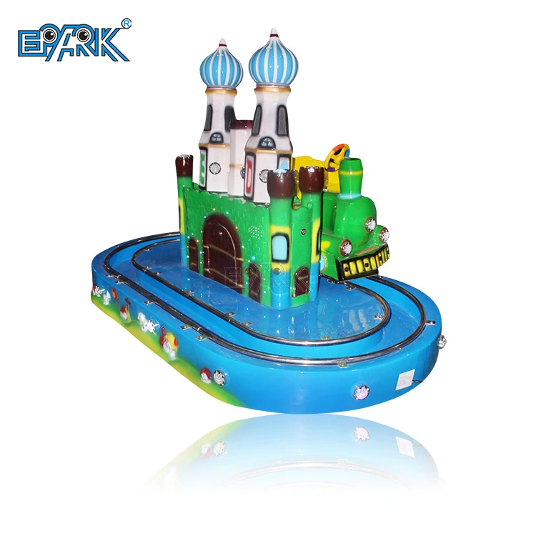 Wholesale Christmas Mini Amusement Park Train Set Electric On Track Train For Kids To Ride For Sale