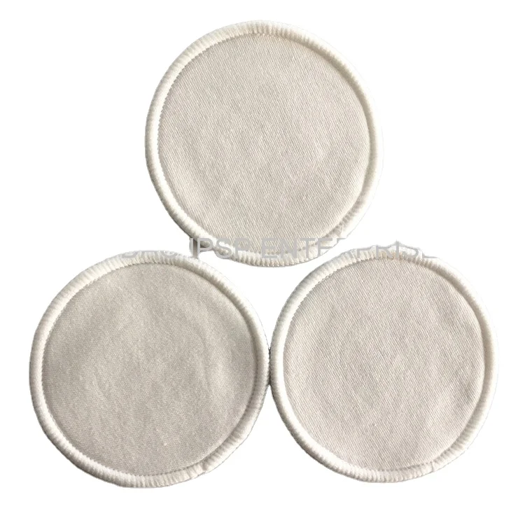 High Quality Bamboo Cotton Face Reusable Make Up Remover Pads 16 Pieces Box Pack Washable