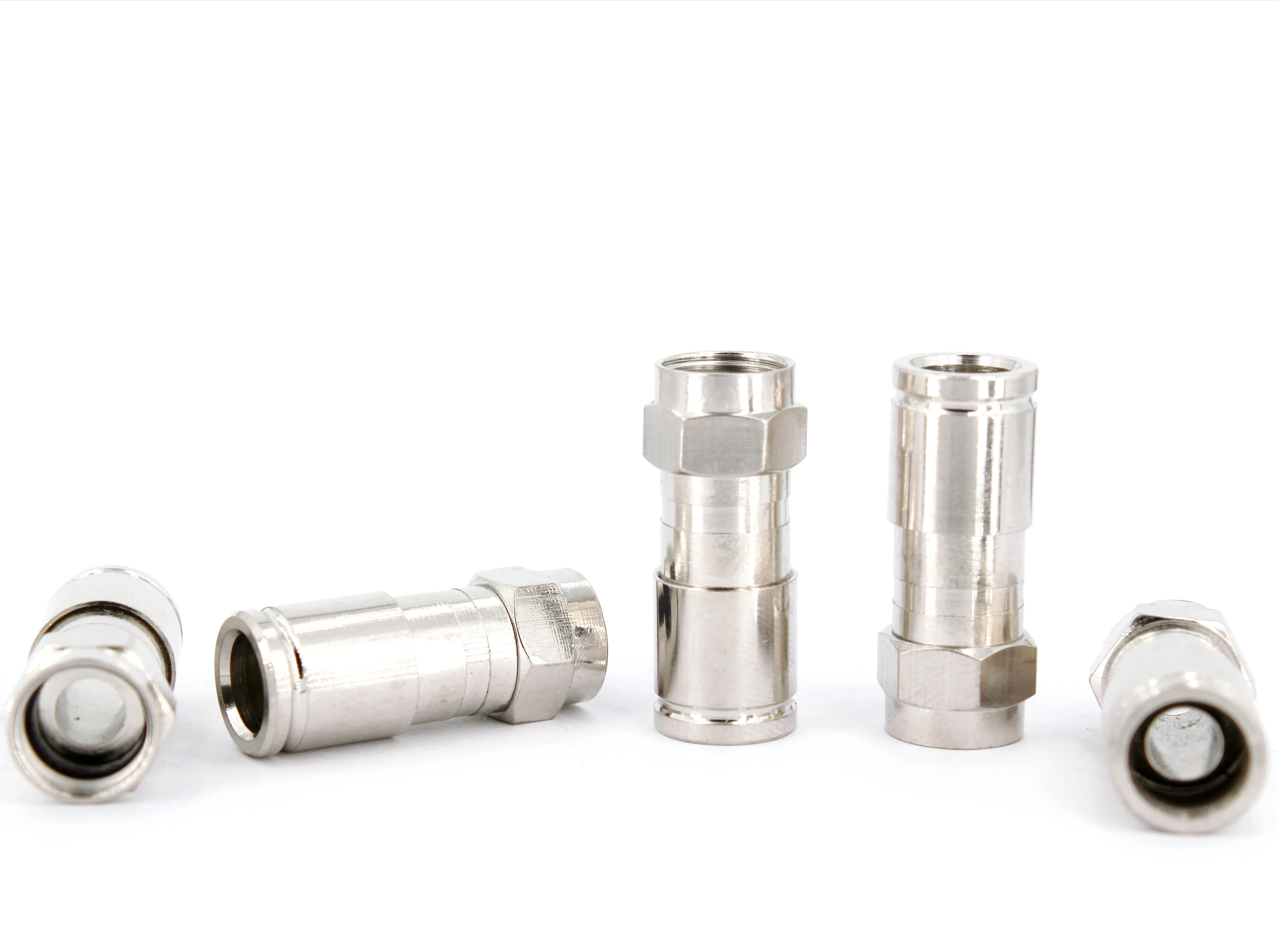 RG6 compression F type connector