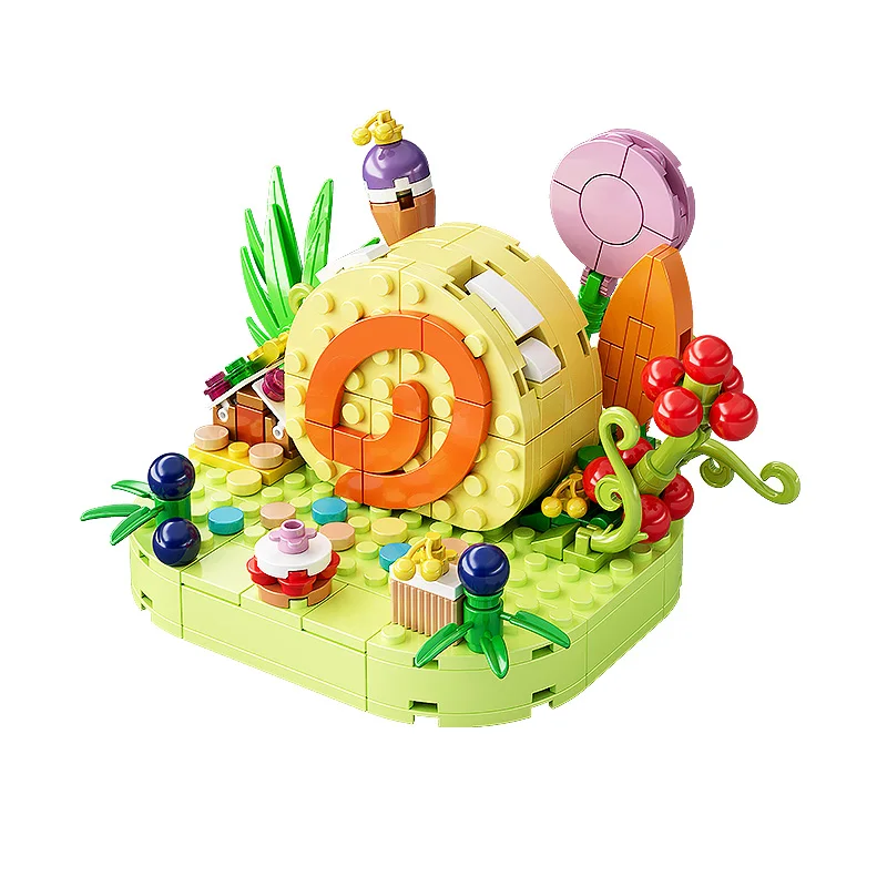 High Quality Puzzle Educational Mini Figure Building Blocks toast mobile phone holder Blocks Kids Toys