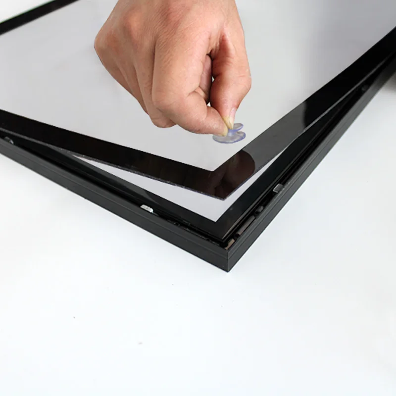 Shop Window Hanging Cosmetics Photo Light Box Magnet Panel