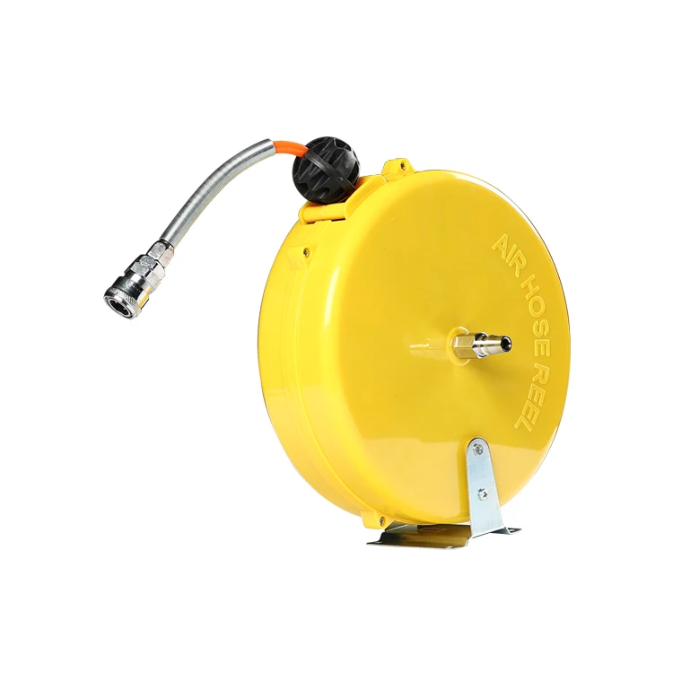 Air Hose Rewind Retractable Wall Mounted Adjustable Electric Oil Air Hose Reel