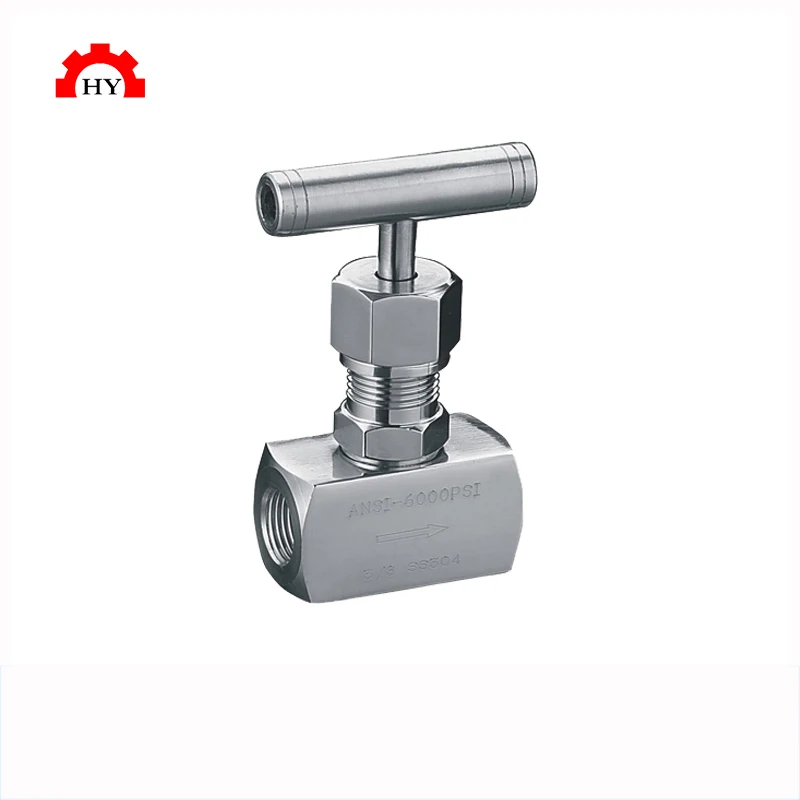 SS304 stainless steel 316 general hydraulic 1/2 inch control needle