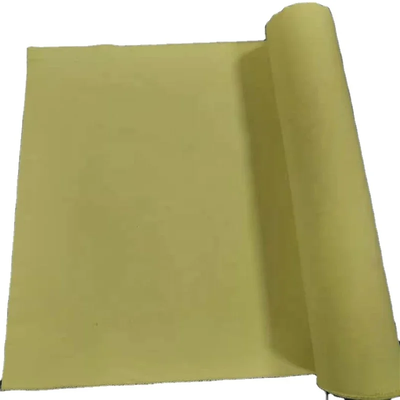 Factory Supply High Strength Flame Retardant Fabric Cut Resistant 1414 Para 1313 Meta 230GSM Aramid Stable Fiber Woven Cloth