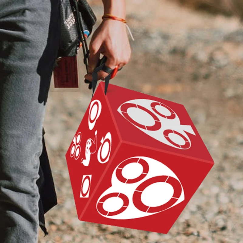 Spring hot selling items can be customized for outdoor training, sports shooting six sided printed arrow targets