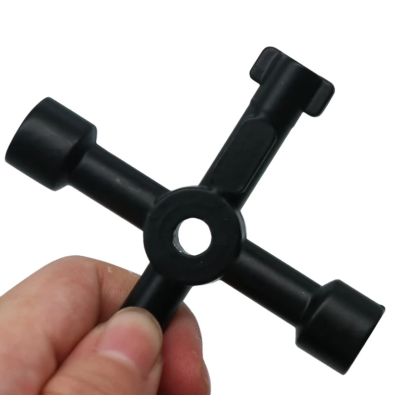 High Quality Multi-Functional Electric Control Cabinet Universal Triangle Cross Key Wrench For Elevator Water Meter Valve Square