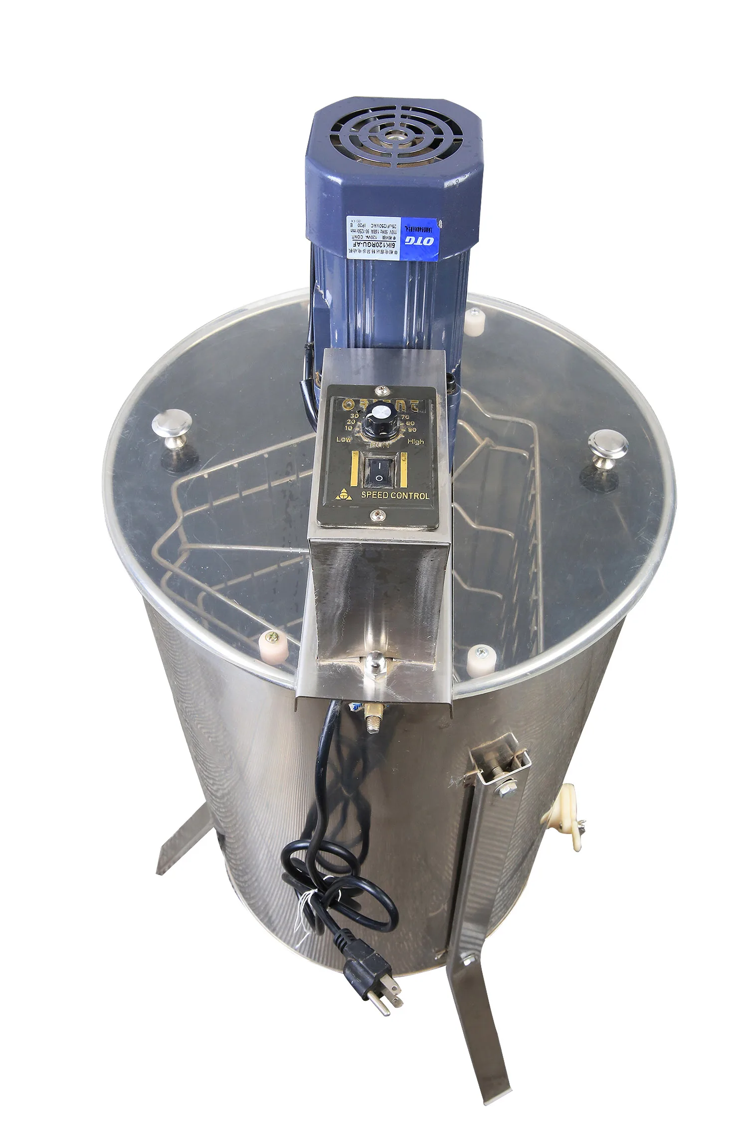 2 3 4 6 8 12 24 frames electric and manual honey extractor centrifugal machine  honey processing equipment for beekeeping