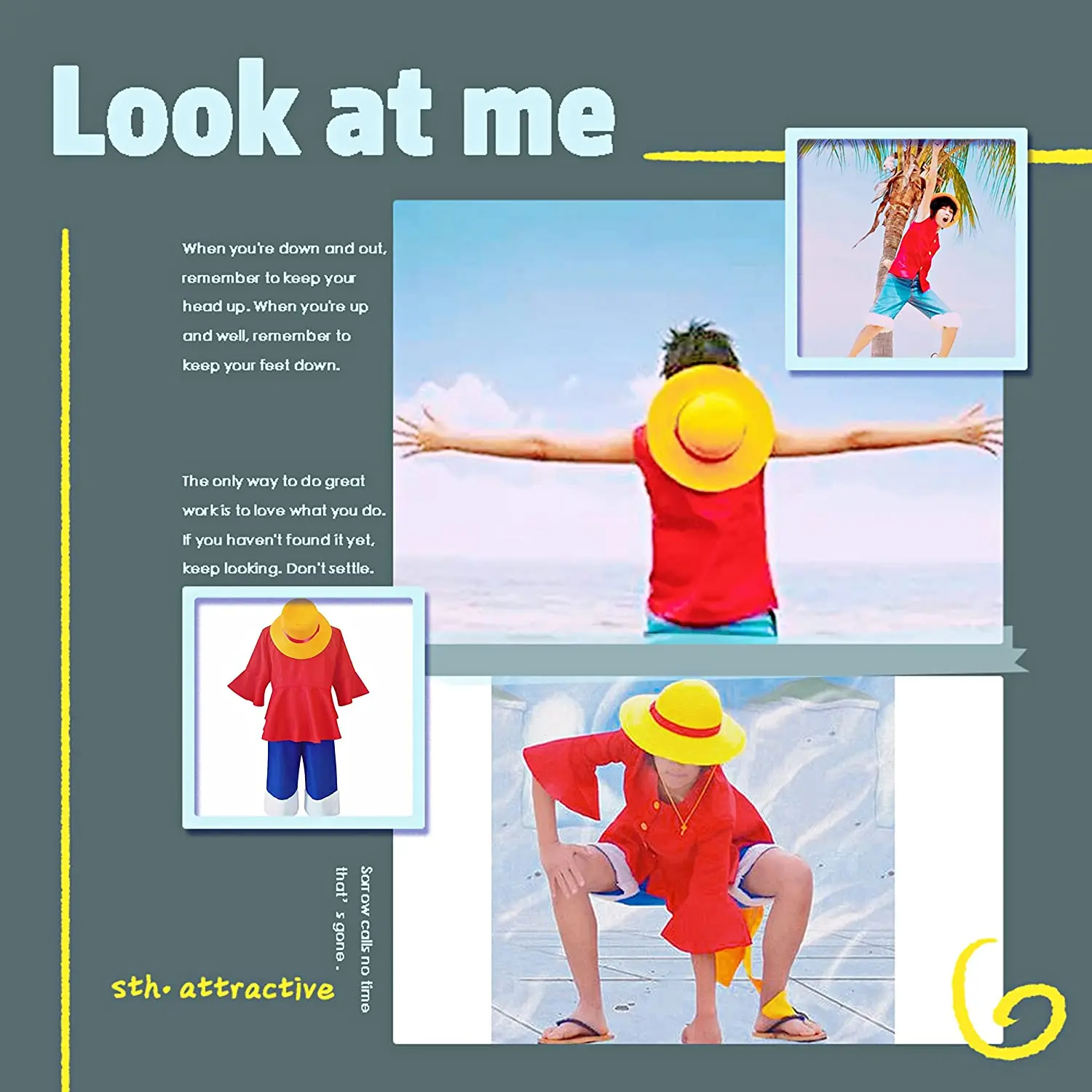 Luffy Performance Props Costume Party Yellow Summer Straw Hats String Sun Beach Hat Pirate Anime Fans Men Women Youth Kids Gifts