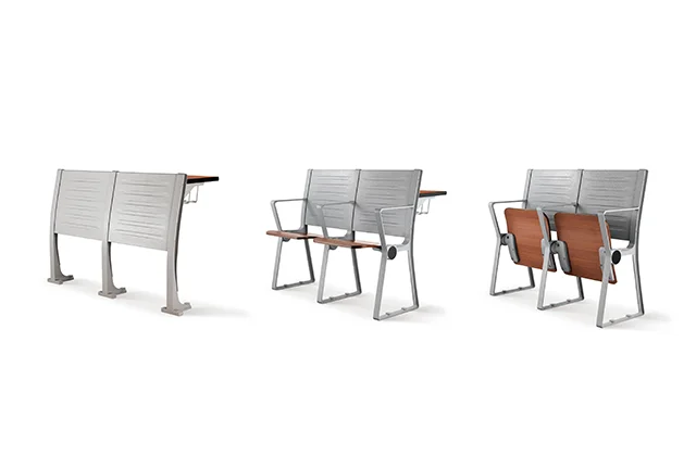 Взрослый школьный стол колледж мебель складной стул двойной скамейке с пены подушки