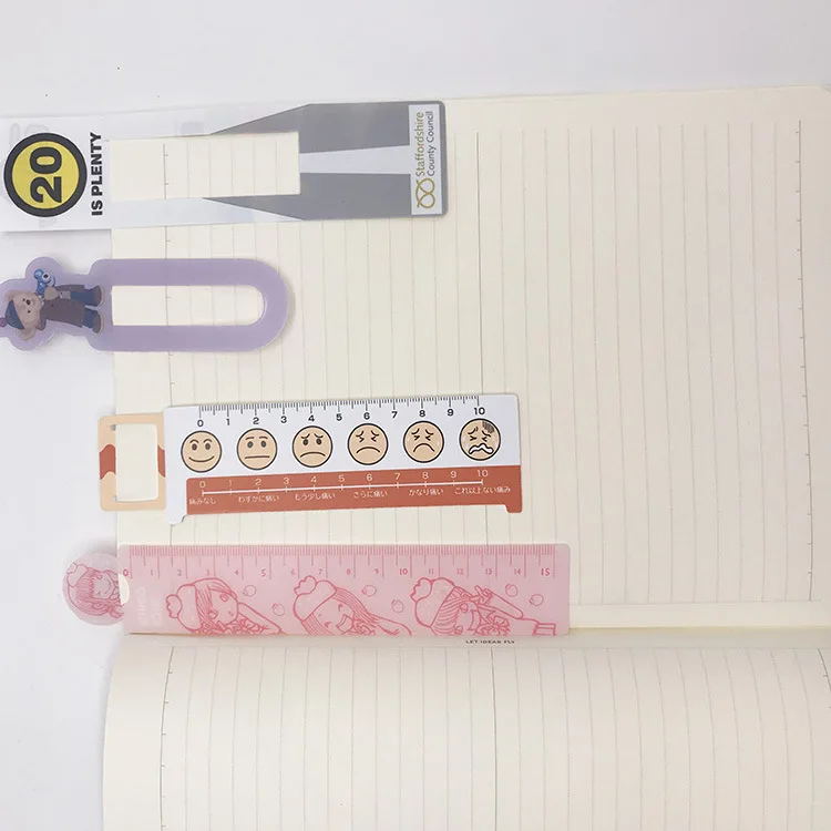 Acrylic Ruler Custom Printed Laser Cutting Acrylic Plastic Ruler For Promotion