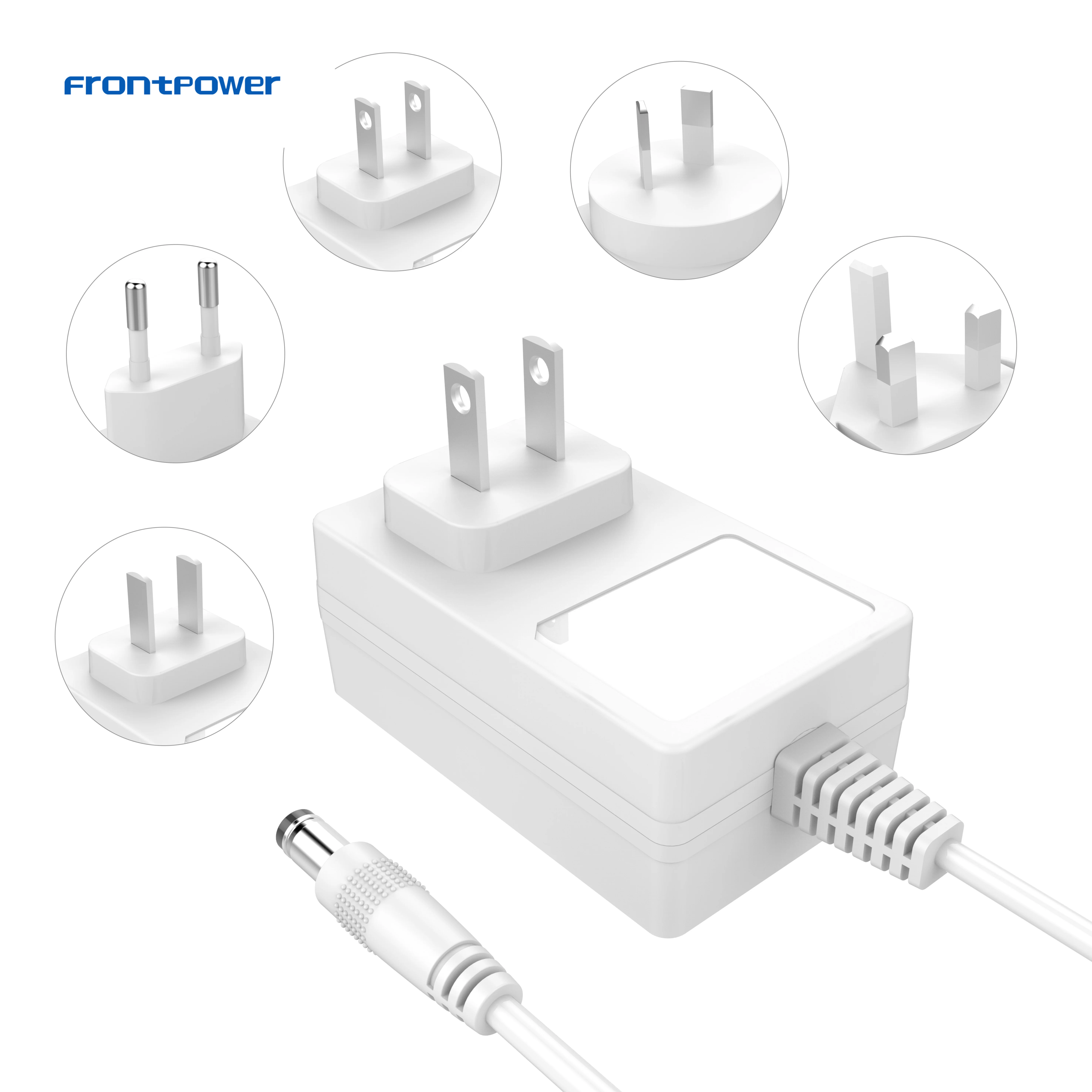 24v 1a US plug wall mount power supply adapter 24v with EN62368/61558/60601 for audio devices notebook