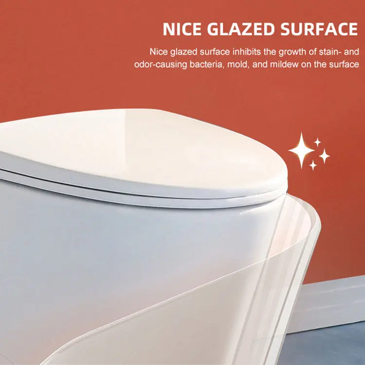 Oem Wall Mounted Bathroom White Toilet Bowl One Piece Sanitary Ware Bathroom Wc Water Closet Toilets