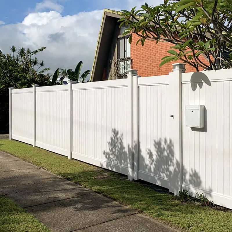 Worldwide Industries Served Vinyl PVC Fence Panels Wholesale For Garden