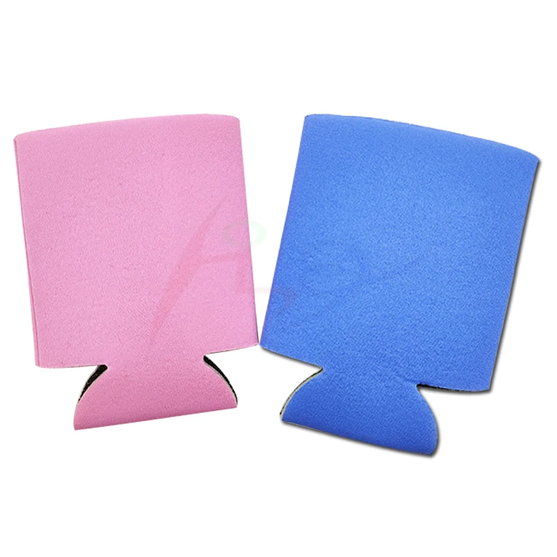 Stock 2024 Insulation Blank Stubby Holder Foam Tube Can Sleeve Cover12oz Neoprene Beer Can Cooler