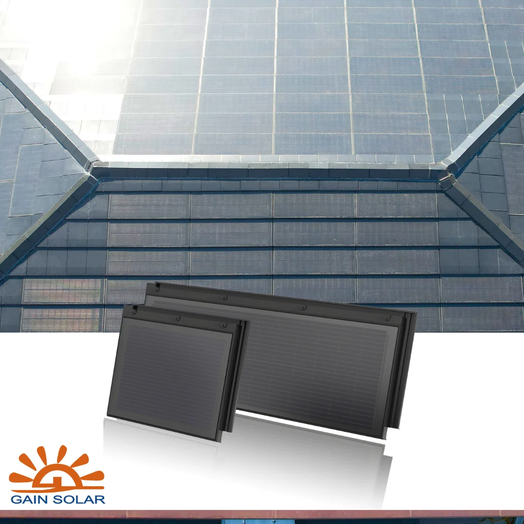 BIPV Flexible Roof Tiles Transparent Flexible Solar Panel Solar flat roof tile Solar Roof Tiles Photovoltaic