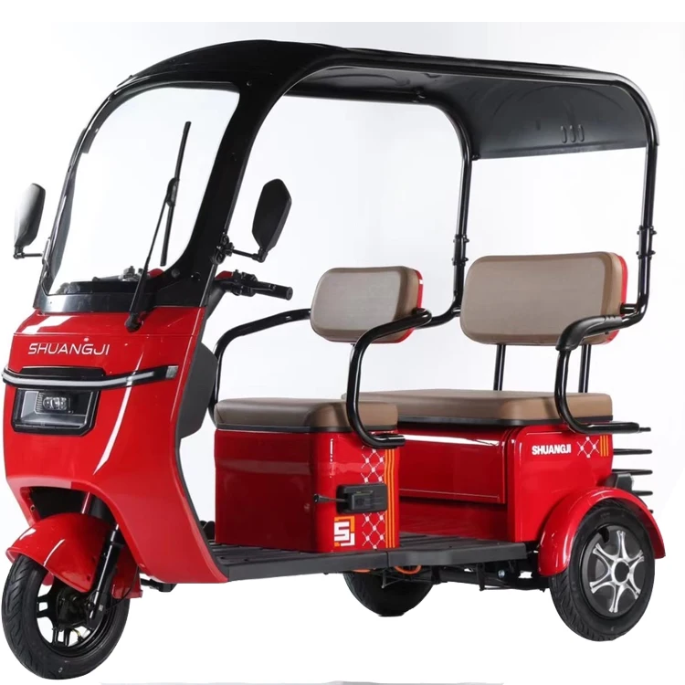 new design supplier factory direct 60V 72V 1000W big power motor leisure electric passenger trike with roof