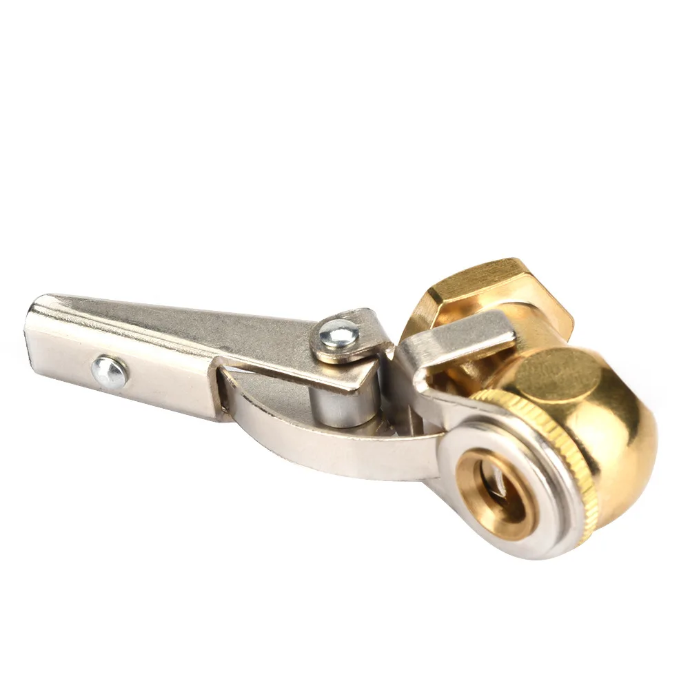 All Copper 1/4 Internal Thread Air Head Clip Air Nozzle for Air Pump