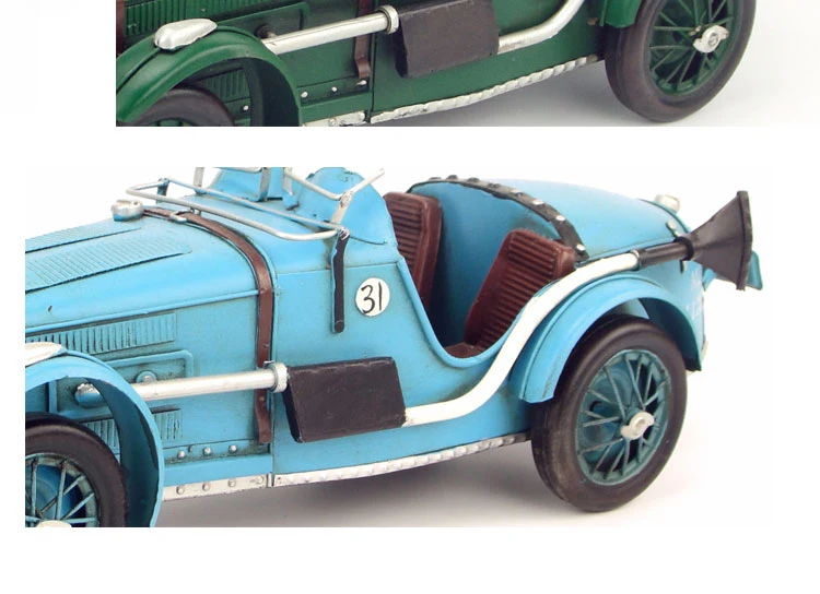 Высокое качество Лидер продаж американский Ретро Железный искусство 1933 мг Grand Prix спортивный автомобиль классический украшение для дома подарок ручной