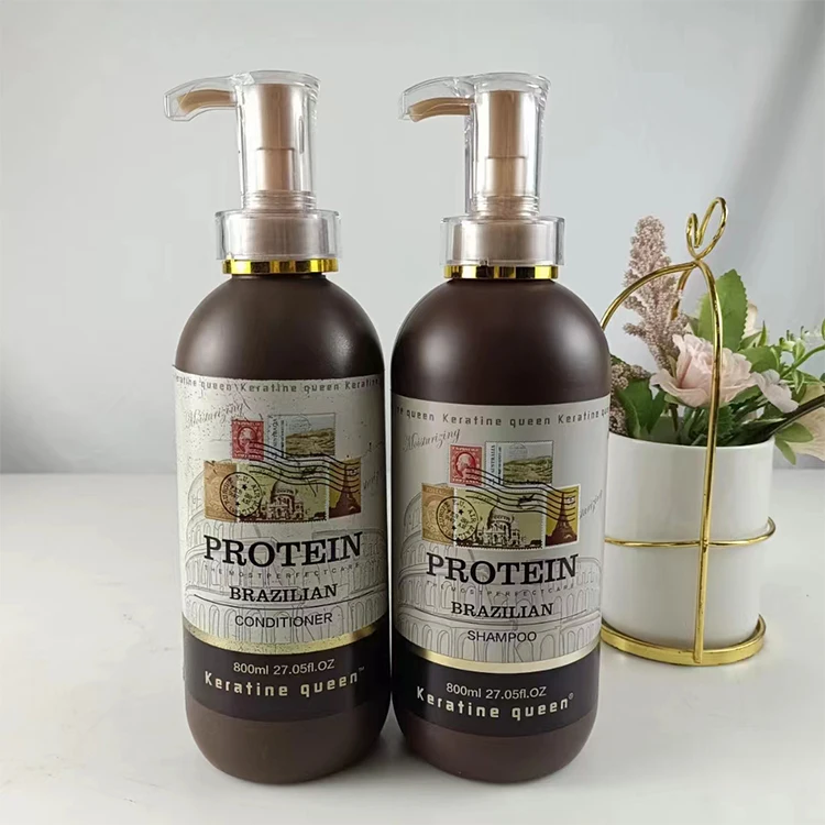 Sulphate Free Shampoo Organic Protein OEM Nourishing Shampoo for African Hair Natural Hair Shampoo And Conditioner