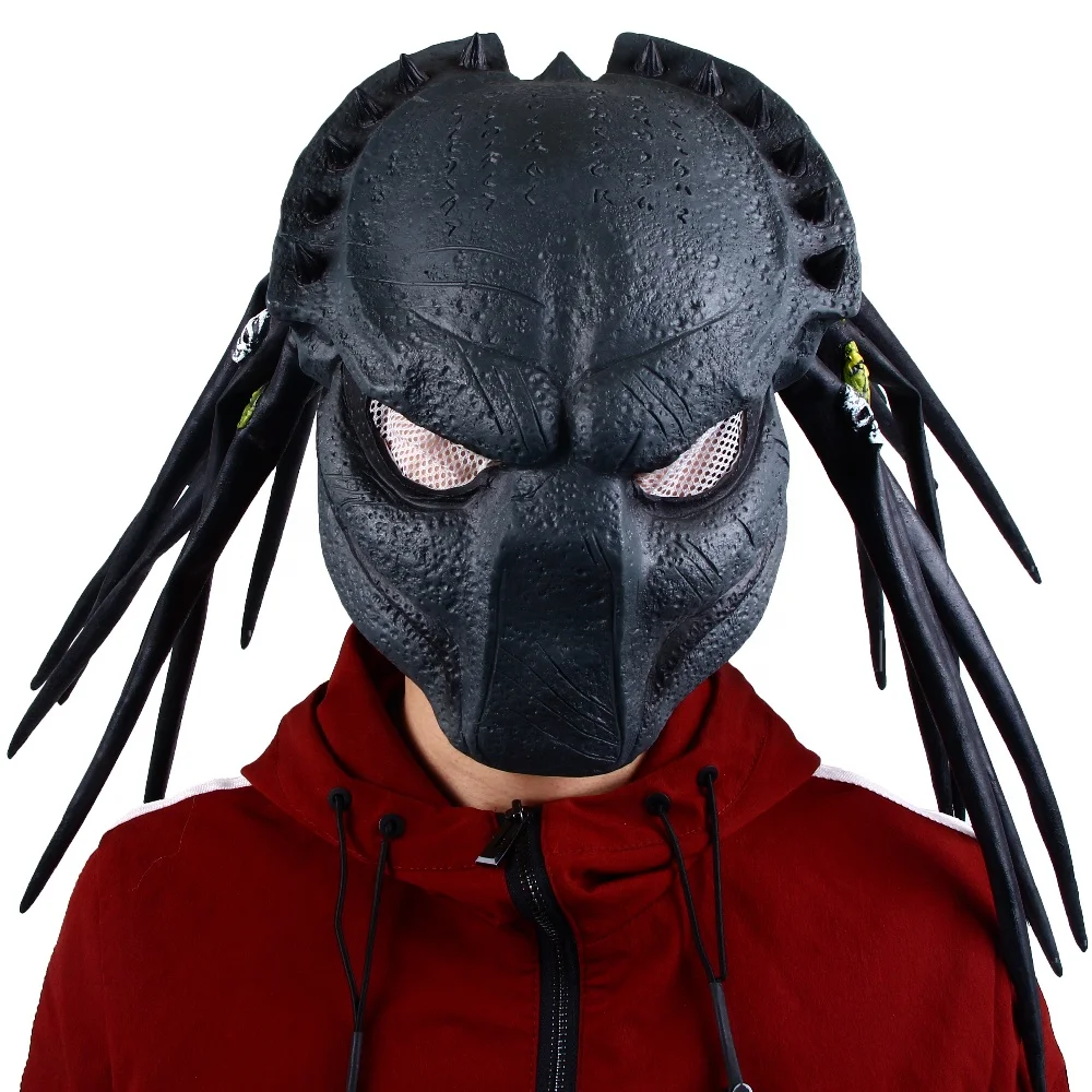 Adult Aliens Vs. Predator Requiem Deluxe Overhead Predator Mask Best Latex Halloween Mask