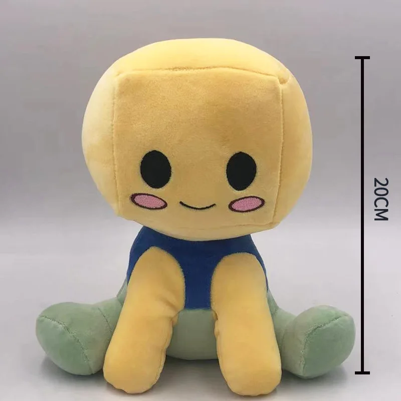 8 Inches Blox Buddies Plush Toys Bacon Girl Plush Doll Noob Ella Ryan Niki Builderman Guest Buddy Soft Toy for Fans and Friends