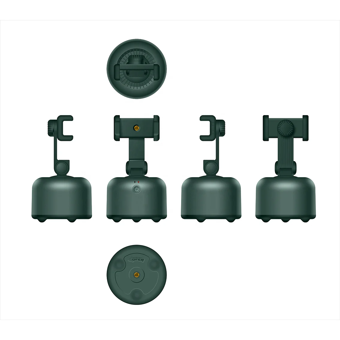 Auto Face Tracking Smart Shooting Holder 360 Object Tracking Gimbal Stabilizer Stand for phone camera follow you accessories