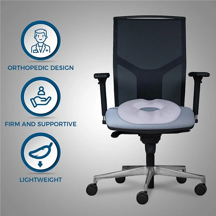 The Best Memory Foam Seat Cushion Anti Hemorrhoids Anti-Decubitus Office Car Medical Nursing Pain Relieve Seat Cushion