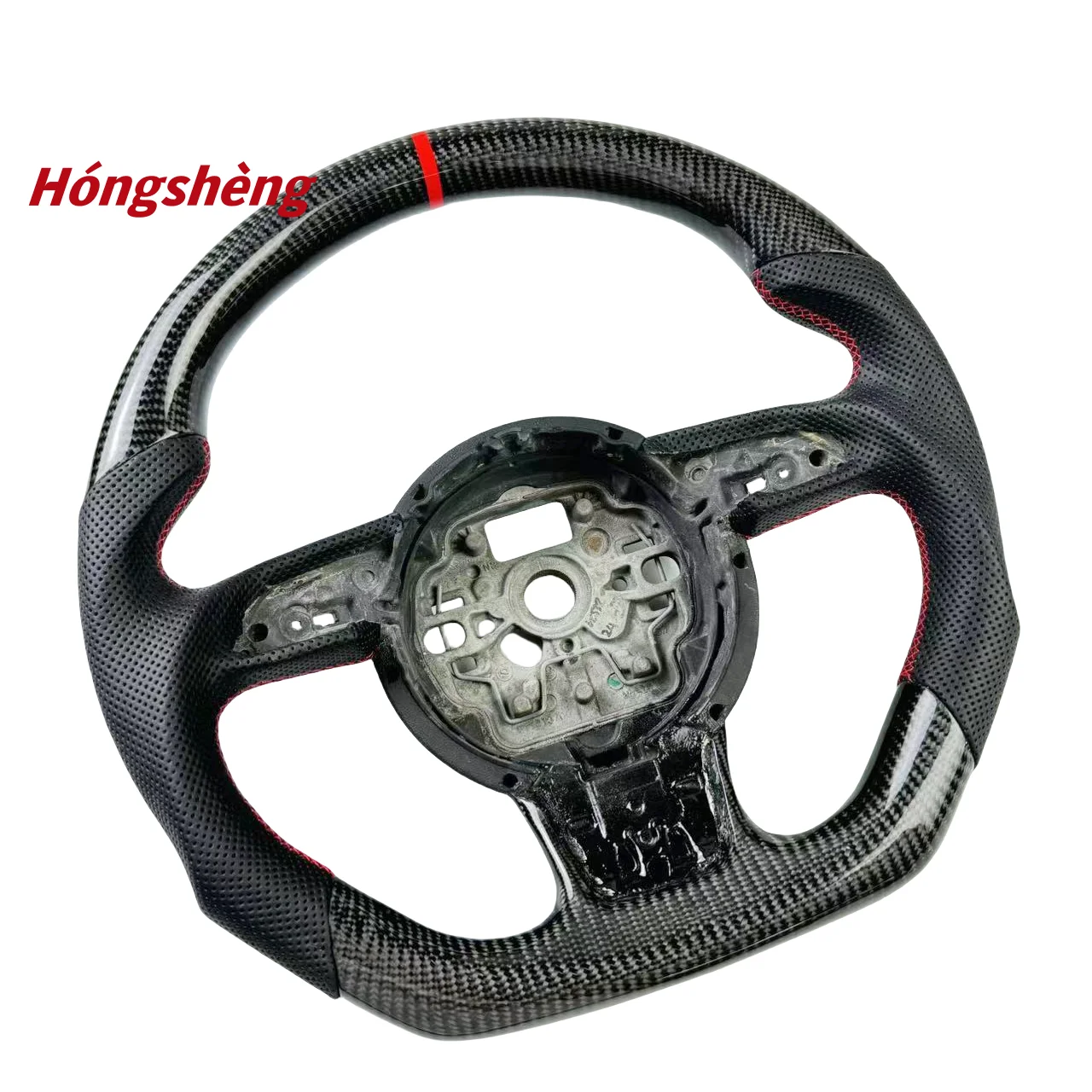 For Audi RS3 RS4 RS8 S3 S4 S5 A3 A4 A5 A7 Custom carbon fiber steering wheel High quality carbon fiber steering wheel