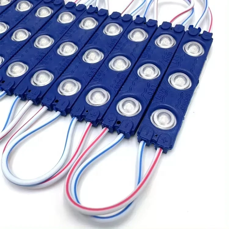 8 Mini Led Injection module 6011 6013  12v 3leds 1.5W Channel Blister Letters Advertising box outdoor smd 2835 led